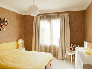 Boulouris chambre jaune, B.Inside B.Inside Minimalist bedroom