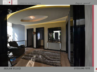 MILLENIUMPARK VILLA SI, Nar İç Mimarlık Nar İç Mimarlık Modern corridor, hallway & stairs