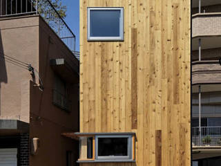 House at Senrioka, アトリエ N-size / Atelier N-size Architects Office アトリエ N-size / Atelier N-size Architects Office Eclectic style houses