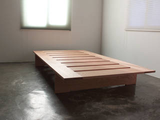 Flat bed, The QUAD woodworks The QUAD woodworks 모던스타일 침실