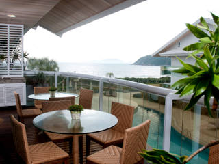 PRO INT APARTAMENTO LAGOINHA, ArchDesign STUDIO ArchDesign STUDIO Eclectic style balcony, veranda & terrace