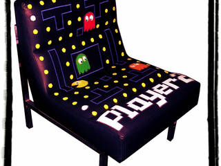 Fauteuil "Pacman", Gaëtane- mobilier&textile Gaëtane- mobilier&textile Salon original