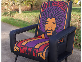 Fauteuil "JIMI", Gaëtane- mobilier&textile Gaëtane- mobilier&textile Salon original