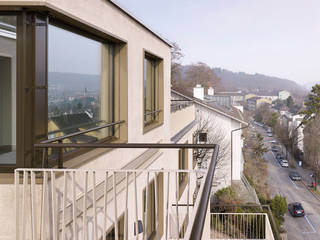 Mehrfamilienhaus Zürich, fiktiv Architektur GmbH fiktiv Architektur GmbH Casas modernas