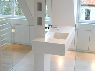 Altbaumodernisierung Stuttgart, Architekturbüro Wörner Architekturbüro Wörner Modern bathroom