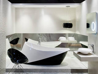 boks 03 - aranżacja, nomad studio nomad studio Modern bathroom