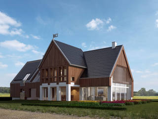 LK&1196, LK & Projekt Sp. z o.o. LK & Projekt Sp. z o.o. Country style houses