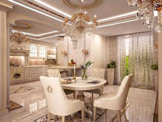 Роскошь классических интерьеров, STONE design STONE design Classic style dining room