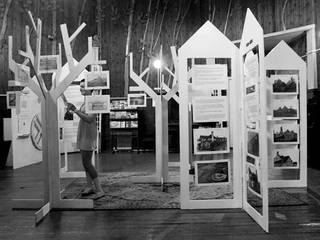 Выставка, посвященная усадьбе А.И. Штакеншнейдера, Архитектурное бюро Борщ Архитектурное бюро Борщ Медиа комнаты в эклектичном стиле