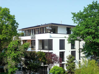 NEUBAU KITSCH_225 MFH in 50933 köln braunsfeld, beissel schmidt architekten beissel schmidt architekten 現代房屋設計點子、靈感 & 圖片