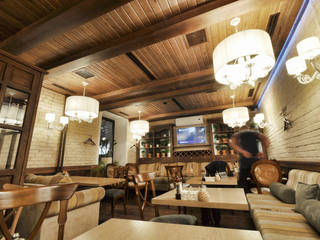 New interior for the cafe Nautilus in Perm ALLARTSDESIGN, ALLARTSDESIGN ALLARTSDESIGN