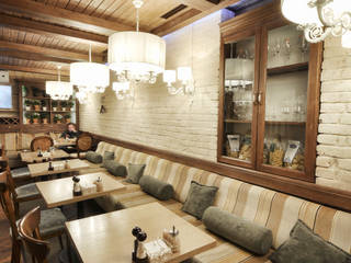 New interior for the cafe Nautilus in Perm ALLARTSDESIGN, ALLARTSDESIGN ALLARTSDESIGN