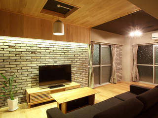 F☆☆☆☆ HOUSE, コムデザインラボ コムデザインラボ Living room