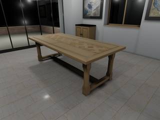 Oak Refectory Table, Mr J Designs Mr J Designs