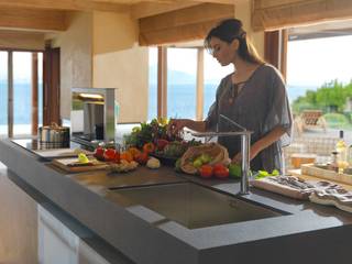 Franke Island, FRANKE FRANKE Modern kitchen Bench tops