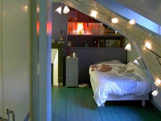 studio Le Perreux sur Marne , garnault garnault Eclectic style bedroom