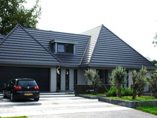 modern exterieur en High Tech binnenkant, mickers architectuur mickers architectuur モダンな 家