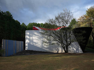 Nakamura Keith Haring Collection Art Museum, Atsushi Kitagawara Architects Atsushi Kitagawara Architects مساحات تجارية