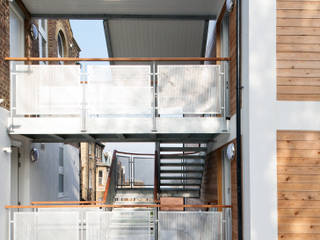 Gipsy Hill Industrial style houses by Granit Architects Industrial