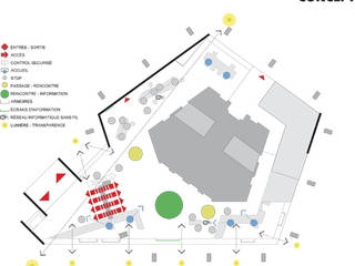 Réaménagement de l'entrée de l'UIT, [GAA] GUENIN Atelier d'Architectures SA [GAA] GUENIN Atelier d'Architectures SA