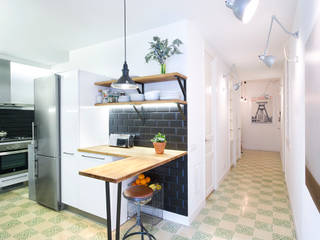 Vivienda en Sant Joan. Barcelona , Egue y Seta Egue y Seta Industrial style kitchen