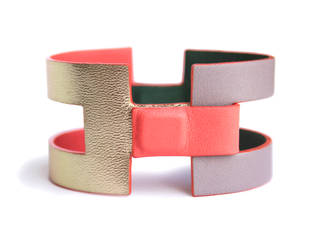 "Juliette" - Bracelet en cuir reversible et modulable, CAMILLE ROUSSEL CAMILLE ROUSSEL Other spaces