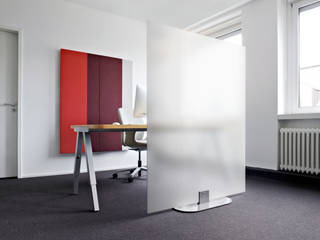 acousticpearls Architects Glass, acousticpearls acousticpearls Study/office