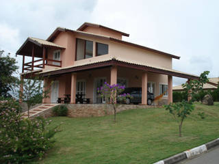 Residencia Reserva Imperial, MARIA IGNEZ DELUNO arquitetura MARIA IGNEZ DELUNO arquitetura Eclectic style houses