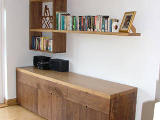 Bespoke Sideboard & Offset Shelving, Future Antiques Future Antiques Salas de jantar modernas