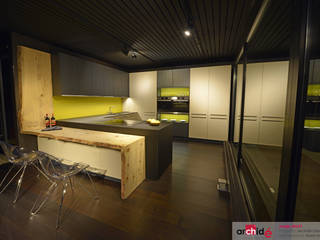 the "andér-MATT" project (showroom 2015) , Archidé SA interior design Archidé SA interior design Moderne Küchen