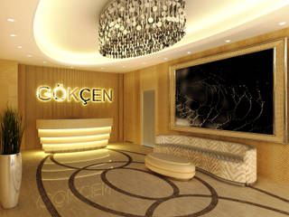 GOKCEN TEXTİLE DEMIRTAS OSB BURSA, Inan AYDOGAN /IA Interior Design Office Inan AYDOGAN /IA Interior Design Office Espacios comerciales