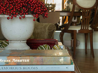 Квартира на Б.Ордынке, COUTURE INTERIORS COUTURE INTERIORS Salones de estilo clásico