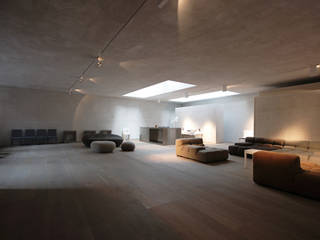 Loft a Milano, Arturo Montanelli ar.de.a. s.r.l. Arturo Montanelli ar.de.a. s.r.l. ห้องนั่งเล่น