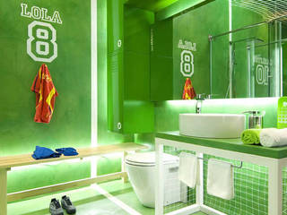 Juego Limpio F.C. Casa Decor Madrid 2010 para Futurcret, Egue y Seta Egue y Seta Modern Bathroom