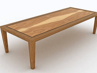 Mandorla Dining Table, David Tragen David Tragen Comedores de estilo moderno