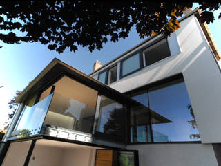 Refurbishment & Extension to a Property on Ravelston Dykes, Richard Murphy Architects Richard Murphy Architects Maisons modernes