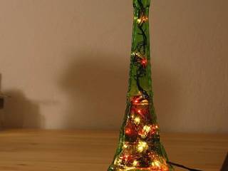 Eiffelbottlelamp, Tasarım, Cam Gece Masa Lambası, LAMPBADA DESIGN LAMP LAMPBADA DESIGN LAMP Ogród wewnętrzny