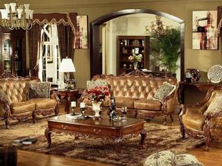 A Lavish & Decorative Living Room, Locus Habitat Locus Habitat Salon classique