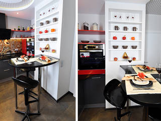 Кухня в форме ракушки, Сделано со вкусом на ТНТ Сделано со вкусом на ТНТ KitchenStorage
