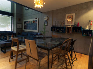 CACAHUAMILPA, TALLER R TALLER R Eclectic style dining room