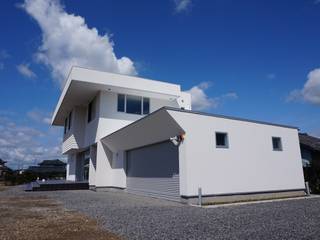 上長飯町の家, ㈱ライフ建築設計事務所 ㈱ライフ建築設計事務所 Moderne huizen