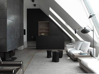 Dachgeschossausbau 2014, Bernd Gruber Kitzbühel Bernd Gruber Kitzbühel Classic style living room