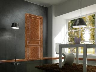 Interior wood doors collection EMPIRE, TONDIN PORTE SRL con unico socio TONDIN PORTE SRL con unico socio 窗戶