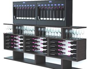 Design wine cabinet Esigo Wss9 Esigo SRL モダンデザインの ワインセラー ワインセラー