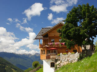 Einfamilienhaus, Thoma Holz GmbH Thoma Holz GmbH Rustic style house