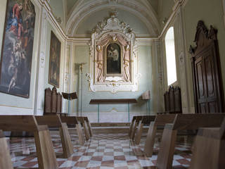 Restauro dell'Oratorio di San Luigi , PoliedroStudio srl PoliedroStudio srl Otros espacios