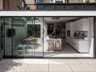 Friern Road, London, Red Squirrel Architects Ltd Red Squirrel Architects Ltd Modern kitchen