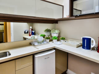 Lawyer's office, Bender Arquitetura Bender Arquitetura Modern Study Room and Home Office