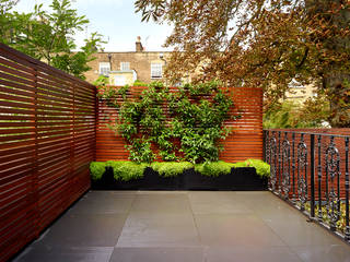 Reflected Glory - Holland Park Renovation, Tyler Mandic Ltd Tyler Mandic Ltd Modern style gardens