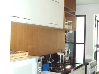 apartamento Barra da Tijuca, Margareth Salles Margareth Salles Cocinas de estilo moderno